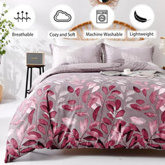 3 Pcs Cotton Bedsheet- Elachii (Premium)