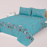 3 Pcs Cotton Bedsheet-12113