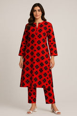 2 Pcs Unstitched Digital Print Suit AKS-045