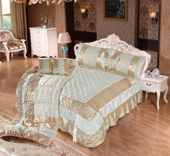 Victotian Fancy Silk Bedsheet