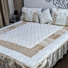 Victotian Fancy Silk Bedsheet