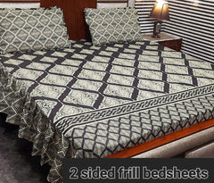 2 Side Frill Bedsheet