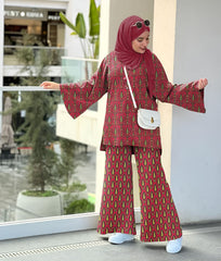 2 Pcs Unstitched Digital Print Suit AKS-023