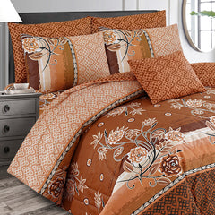 7 Pcs Comforter Set DZ-61 ( light weight filling )
