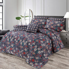 7 Pcs Comforter Set-flowrii-93