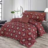 7 Pcs Comforter Set DZ-86 ( light weight filling )