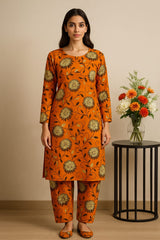 2 Pcs Unstitched Digital Print Suit J-040