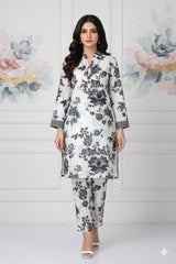 2 Pcs Unstitched Digital Print Suit J-0592