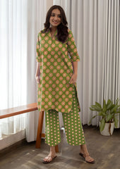 2 Pcs Unstitched Digital Print Suit AKS-027