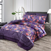 Double Bed 6 pc Winter Razai Set (Heavy Filling) RZ-07