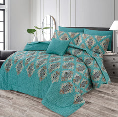 7 Pcs Comforter Set-B50