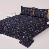3 Pcs Cotton Bedsheet-12116