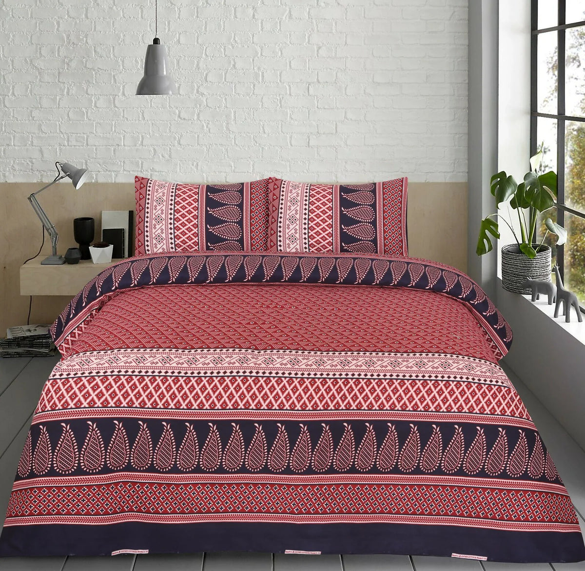 3 Pcs Cotton Bedsheet-Erio (Premium)