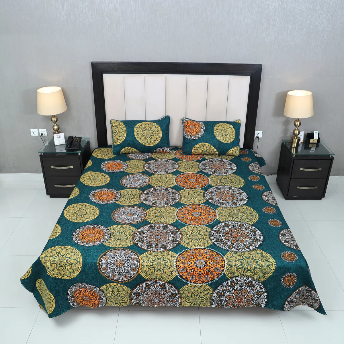 3 Pcs Bedsheet E-8-MZ20