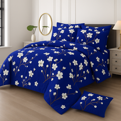 7 Pcs Comforter Set DZ-70 ( light weight filling )