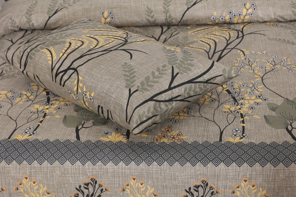 3 Pcs Bedsheet B-1002-MZ