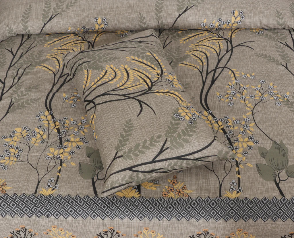 3 Pcs Bedsheet B-1002-MZ