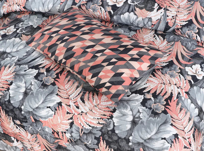 3 Pcs Cotton Bedsheet-Blur (Premium)