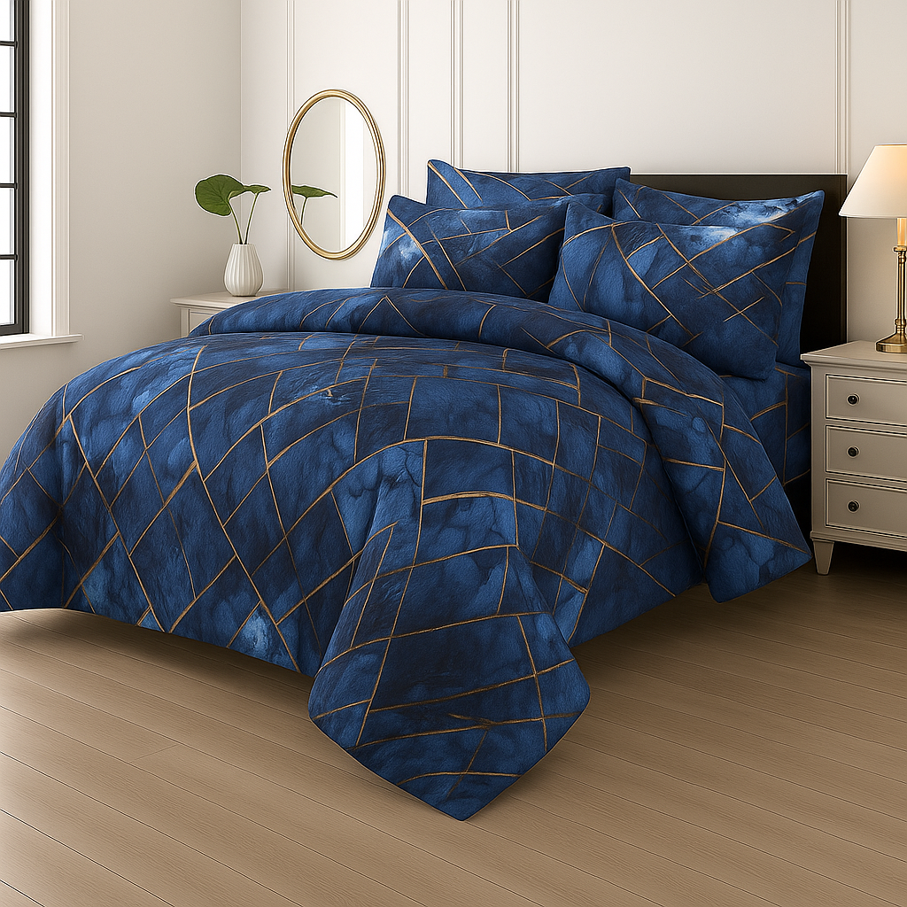7 Pcs Comforter Set-B43