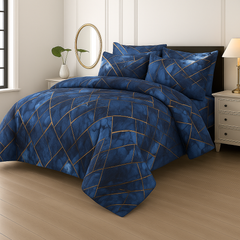 7 Pcs Comforter Set-B43