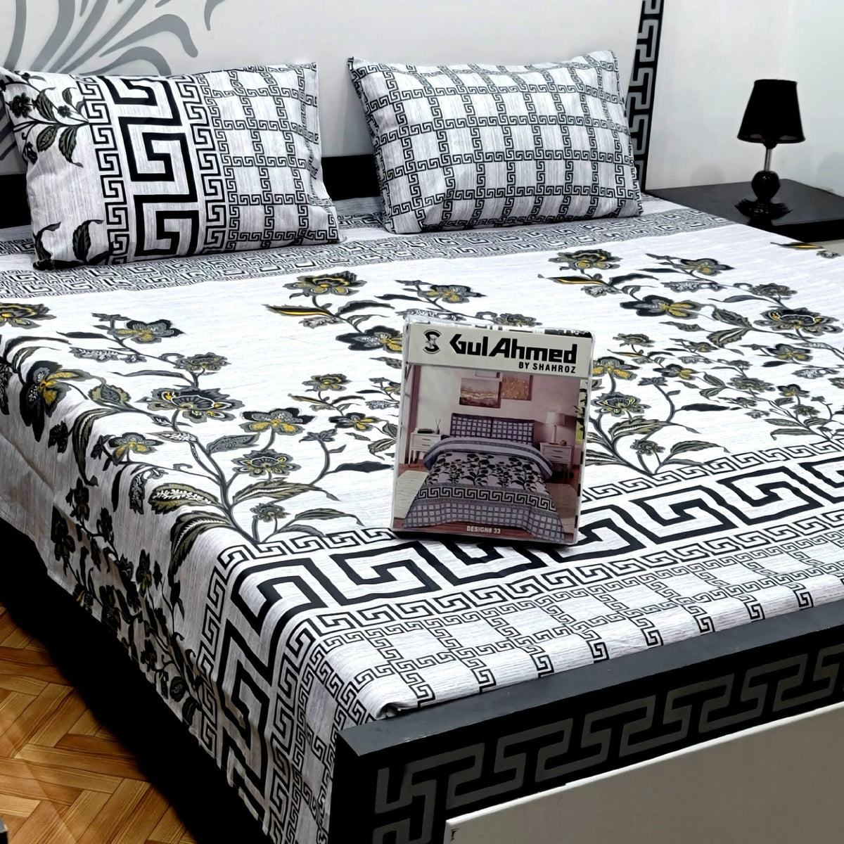 3 Pcs Bedsheet B-102