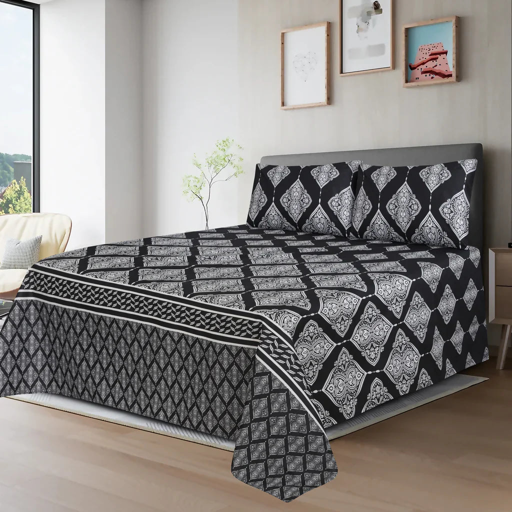 3 Pcs Bedsheet B-35-MZ06