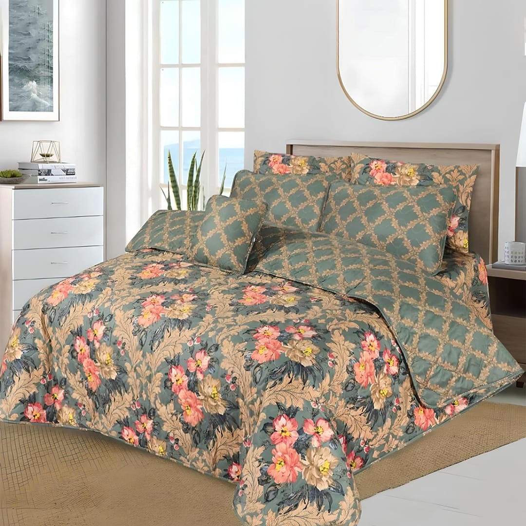 7 Pcs Comforter Set NF03
