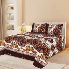 3 Pcs Bedsheet B-38-MZ17