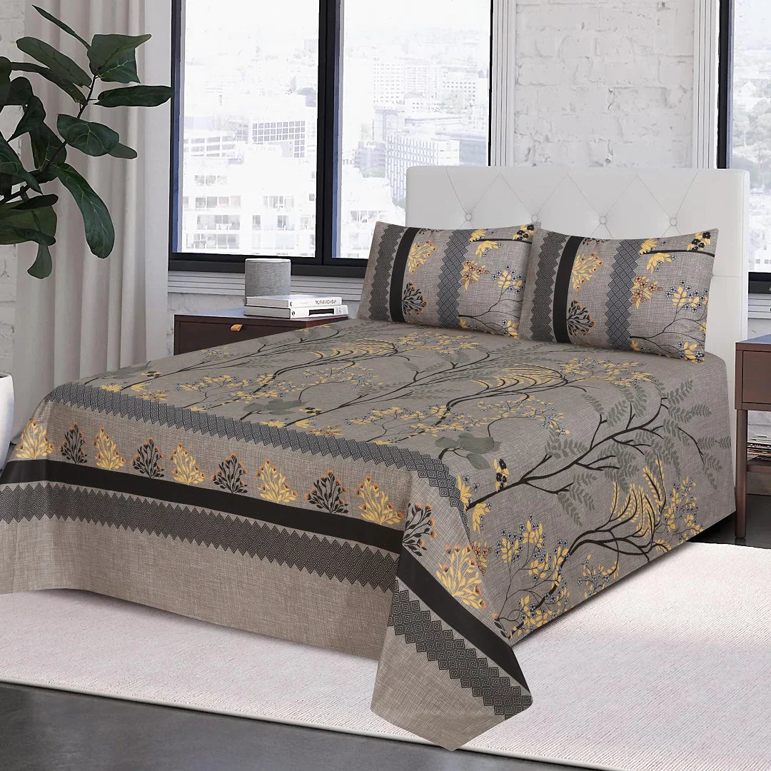 3 Pcs Bedsheet-REH-17