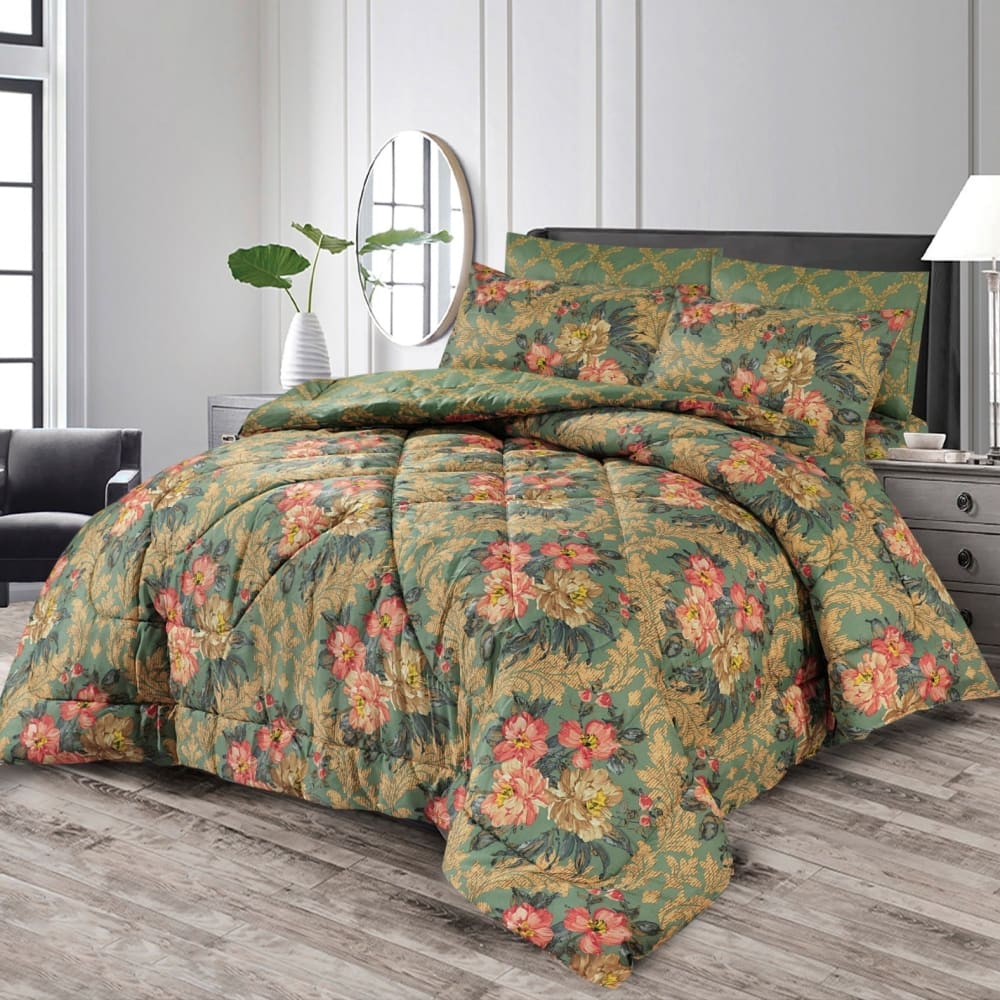 7 Pcs Comforter Set-B48