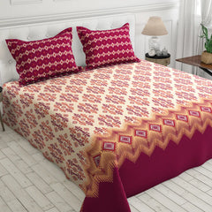 Double Bed 6 pc Winter Razai Set (Heavy Filling) RZ-08