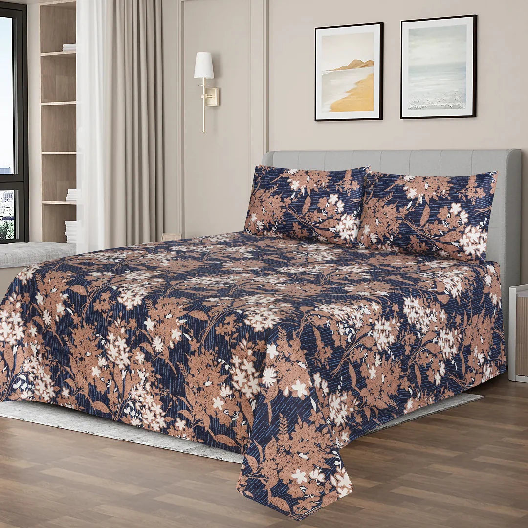 3 Pcs Bedsheet B-13-MZ16