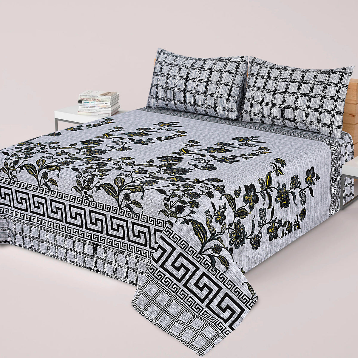 3 Pcs Bedsheet-REH-7