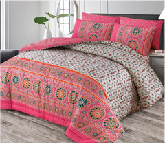 Double Bed 6 pc Winter Razai Set (Heavy Filling) RZ-06