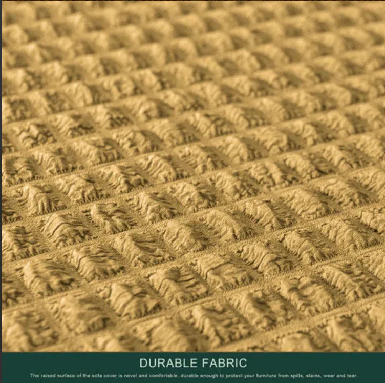 RUFFELED SUR SUCKER TURKISH SOFA COVER - Beige