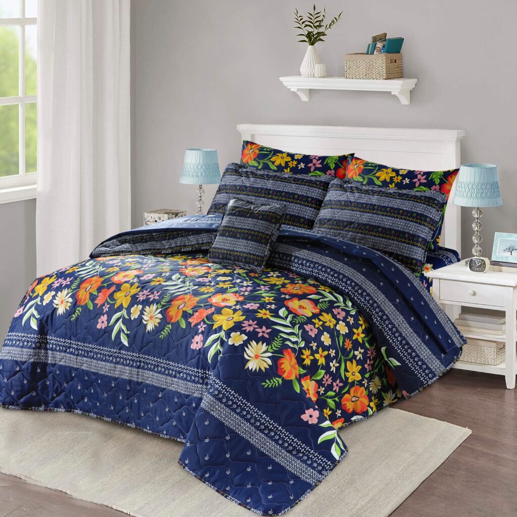 7 Pcs Comforter Set-B53