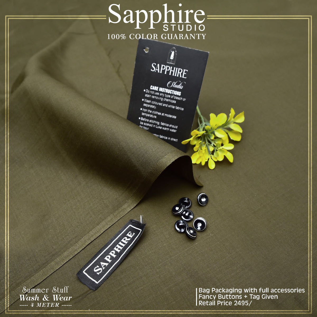 GENTS SUITING SAPPHIRE-5