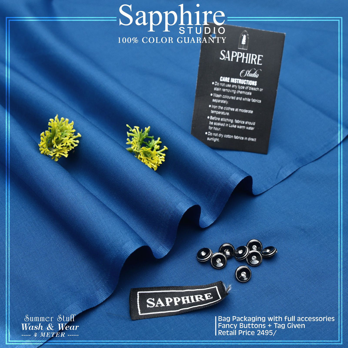 GENTS SUITING SAPPHIRE-7