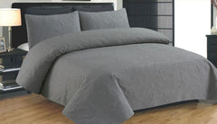 LUXURY BED SPREADS SET - 3PCS