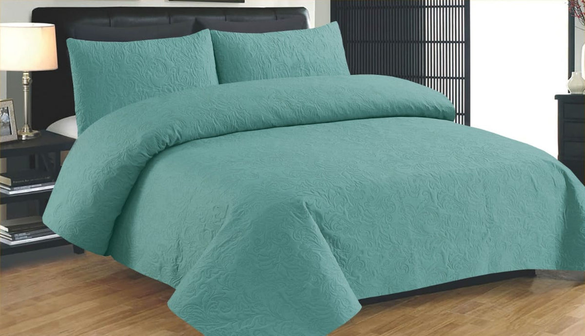 LUXURY BED SPREADS SET - 3PCS