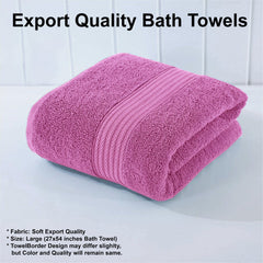 EXPORT QUALITY TOWELS-PINK