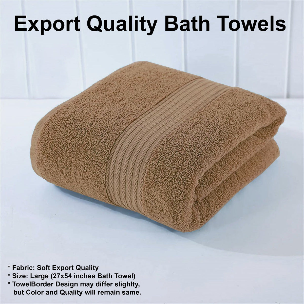 EXPORT QUALITY TOWELS-DRAK-BROWN