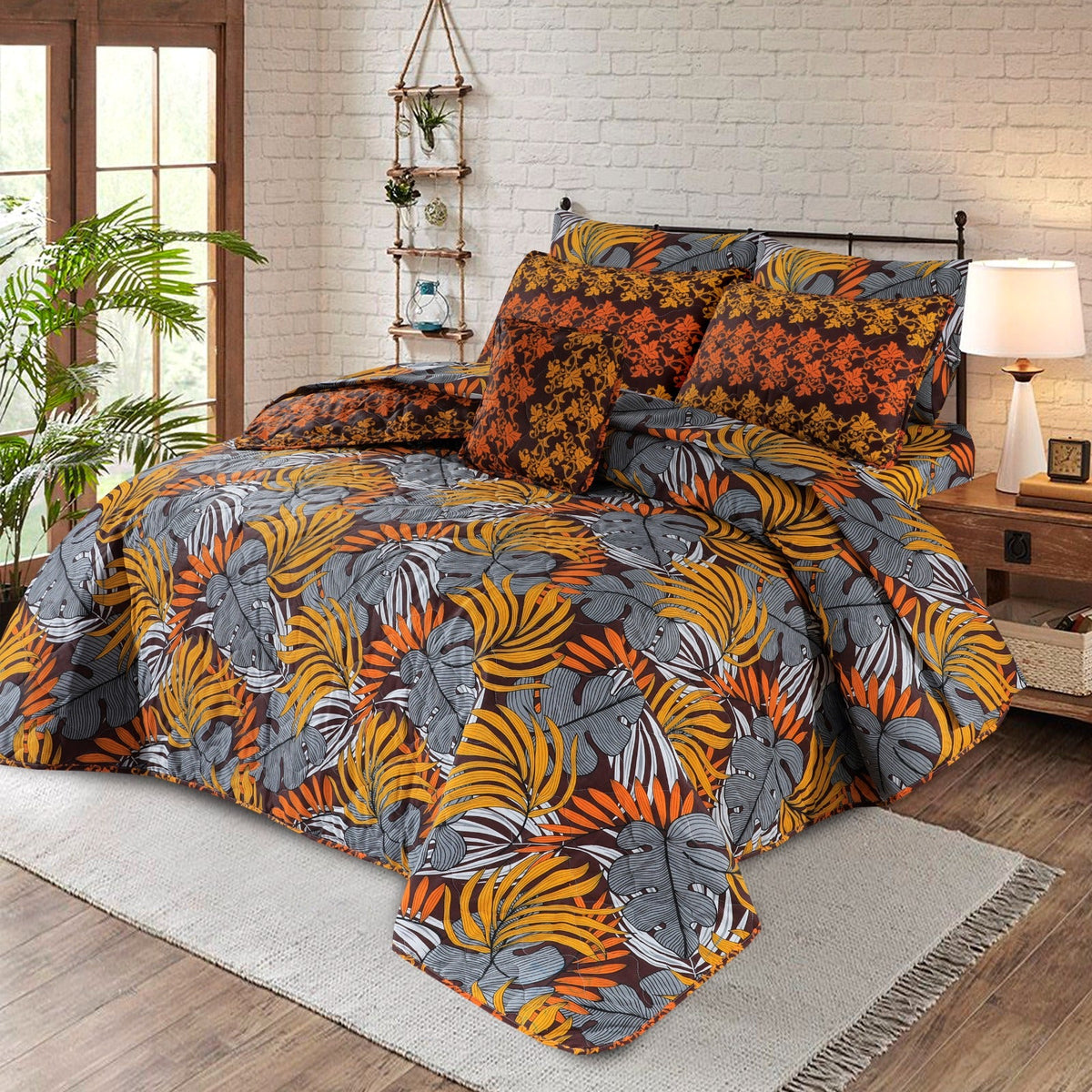 7 Pcs Comforter Set-B25