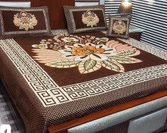 Urano Fancy Jacquard Bed Sheet Set