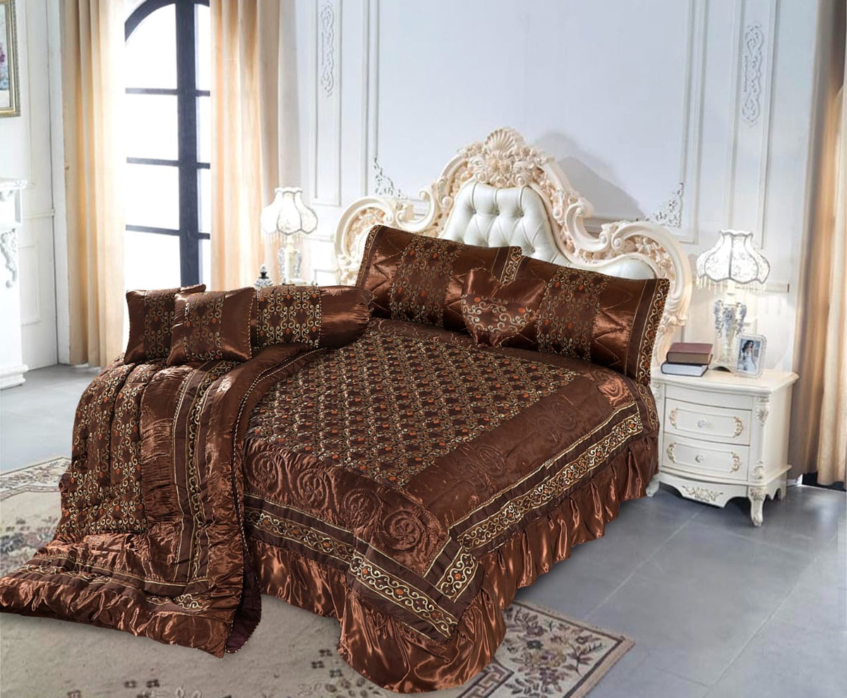 Victotian Fancy Silk Bedsheet
