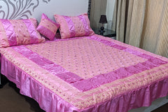 Victotian Fancy Silk Bedsheet