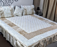 Victotian Fancy Silk Bedsheet