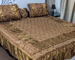 Victotian Fancy Silk Bedsheet
