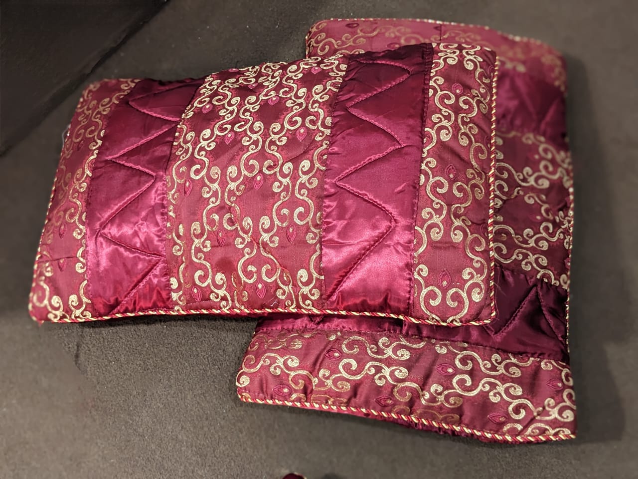 Victotian Fancy Silk Bedsheet