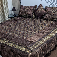 Victotian Fancy Silk Bedsheet